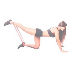 Kit Caneleira 5 Kg Rosa + Halter 3 Kg + mini band forte + par de anilha 5 kg - Cheers Fitness