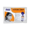 Máscara Descartável Tripla C/elástico (5 Caixa C/50)medix Cor:Branca na internet