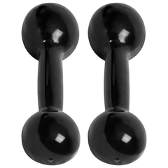 Halter Emborrachado Par - 1 Kg a 5 Kg P/ Fortalecimento Peso: 5Kg - Cheers Fitness