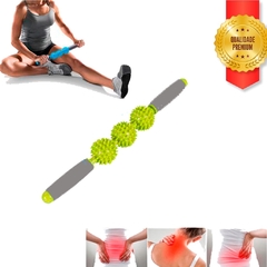 Stick Bastão Para Liberação Miofacial Espinho Cor:Verde-claro