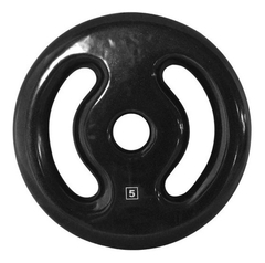 Anilha Emborrachada de 1 a 5 Kg P/ Academia PESO: 5 KG