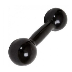Par De Halter Emborrachado 7 Kg Cor:Preto - comprar online