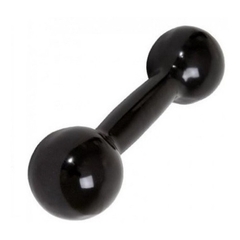 Par De Halteres Emborrachado Par De 8 Kg Cor:Preto - Cheers Fitness