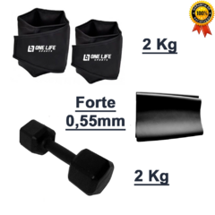 Kit Treino Funcional Saúde Fitness Peso Para Perna E Braço - comprar online
