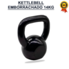 Kit Kettlebell Emborrachado Treino Funcional 6, 8, 10 Kg - comprar online
