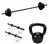 Kit Treino Funcional - Step em Eva + Halter 5kg + Colchonete