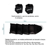 Kit treino funcional c/ Kit mini band+ caneleira+kettlebells - Cheers Fitness