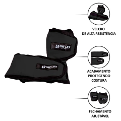 Kit Ginástica Fitness Halter + Caneleira + Roda + Colchonete - loja online