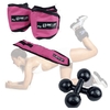Kit Caneleira Rosa 5kg + Halteres 3kg
