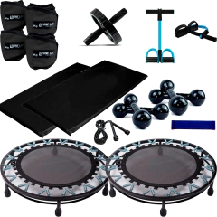 Kit Treino Funcional Aeróbico Ginástica com Mini Jump