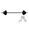 Kit Completo Body Pump C/barra E 14kg De Anilha Emborrachada