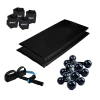 KIT TREINO EM CASA 2 COLCHONETES + 3 PARES HALTER + 3 ITENS