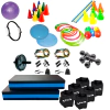 Kit Aeróbico Step Profissional + Equipamentos de Treino