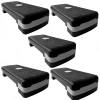 Kit 5 Step Polietileno Altura Ajustável Academia Exercícios