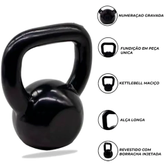Corda Naval + Wall Ball + Kettlebell + Power Bag 15 + Caixa na internet