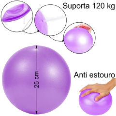 Kit 15 Overball Bola de Pilates 25cm Yoga e Fisioterapia - comprar online