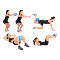 Kit 15 Overball Bola de Pilates 25cm Yoga e Fisioterapia na internet