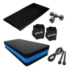 Kit Aeróbico Caneleira 4 Kg+Step+Halter 4kg+Colchonete+Corda
