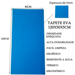 Kit Yoga Pilates Funcional Anel Tapete E Bola Suíça Cor:Azul na internet