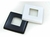 Kit 20 Canoplas Pintada De Branco 40x40 Ext 92x92mm
