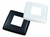 Kit com 6 Canoplas Pintada De Branco 40x40 Ext 92x92mm