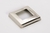 Kit 10 Canoplas Estampada 50x50 Brilhante - Inox 304.