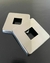 Kit 4 Canoplas Estampada 30x30 Inox 304.