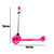 Patinete Regulável Infantil 3 Rodinhas Com Led Para Crianças Até 40kg na internet