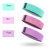 Kit 3 Faixas Elasticas De Exercicio Hip Resistance Bands - comprar online