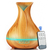 Umidificador Purificador Difusor Aroma Led Usb 400ml Vaso