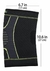 Joelheira Protetor De Joelho Muscular Copper Fit Suporte - comprar online