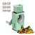 Cortador De Legumes Ralador Multifuncional 3 Em 1 Manivela Aço Inox - comprar online