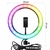 Kit 10 Polegada Colorido Ringlight Rgb Led Anel Luz 26 CM - Lojaspedru