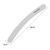 Lixa Lavavel Banana 100/180 25 Unidades Unha Gel Fibra - Lojaspedru