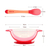 Kit Tigela Bowl Tampa Ventosa e Colher C/sensor Temperatura Bebê na internet