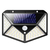 Luminária Solar Parede 100 Led Sensor Presença 3 Funções - comprar online