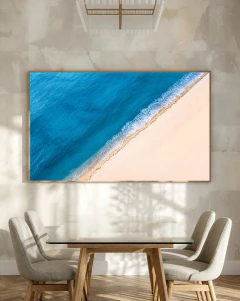 Quadro Decorativo Encontro Azul