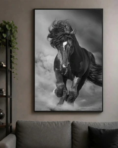 Quadro Decorativo Galope das Sombras