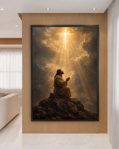 Quadro Decorativo Luz do Pai