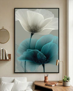 Quadro Decorativo Brisa Turquesa