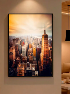 Quadro Decorativo Luz sobre Nova York