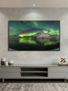 Quadro Decorativo Noite Verde