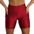 BERMUDA MEIA COXA COM BOLSO VERMELHO DIVINO