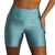 BERMUDA FITNESS CÓS ALTO MEIA COXA COM BOLSO AZUL MIRANTE - comprar online