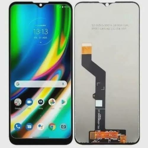Tela Frontal MOTOROLA E7 Plus / G9 Play Sem Aro
