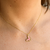 Colar Ouro Borboleta Madre Pérola Rosa - comprar online