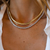 Colar Riviera Ródio Branco - comprar online
