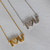 Colar Ouro I Love You na internet