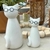 Decoração Gato com Óculos M