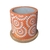 Cachepot Cimento Terroso com Base de Madeira - loja online
